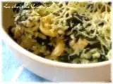 Recette Gratin de riz aux épinards et au tofu