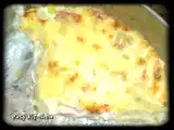 Recette Mon gratin poireaux, jambon ... une tuerie!!!