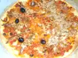 Recette Pizza au thon et anchois