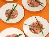 Recette Tartare de saumon au citron vert