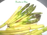 Recette Asperges vertes a la poele
