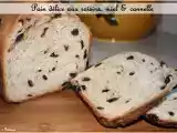 Recette Pain délice aux raisins, miel & cannelle