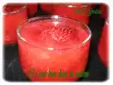 Recette Soupe de fraises au thermomix