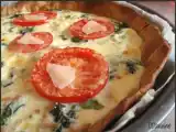 Recette Tarte aux épinards primeurs, au thon et au parmesan