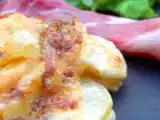 Recette Gratin de pomme de terre, reblochon & jambon de pays