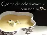 Recette Crème de céleri-rave et pommes au gorgonzola