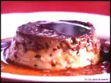 Recette Crème renversée :crème de marrons vanillée et caramel