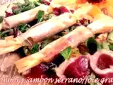 Recette Bonbons jambon serrano/foie gras