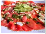 Recette Carpaccio & risotto