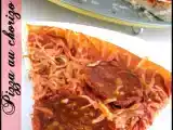 Recette Pizza au chorizo