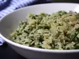 Recette Riz complet aux épinards et au citron