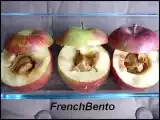 Recette Pomme au four funky (pâte de speculoos)