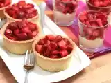 Recette Tartelettes à la mousse de mascarpone & aux fraises