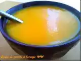 Recette Soupe de carotte à l' orange ww