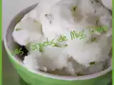 Recette Sorbet au citron, lait de coco et coriandre fraîche