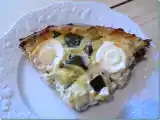 Recette Quiche courgettes, thon et chèvre frais