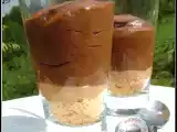 Recette Mousse au chocolat noir & beurre salé devenue verrine tri'goût