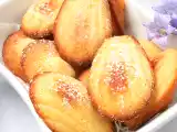 Recette Madeleines miel, vanille & effluves d'orange comme un nuage