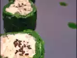 Recette Saumon-épinards façon makis