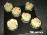 Recette Verrines d'avocats/crevettes et autres douceurs