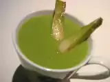 Recette Soupe de petits pois aux oignons nouveaux