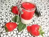 Recette Duo fraise-lait de coco en verrine