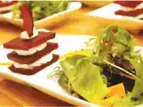 Recette Millefeuille de betterave et mousse de chèvre frais