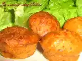 Recette Muffins au thon et à la purée de tomates