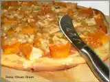 Recette Pizza à la courge butternut rôtie