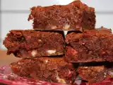 Recette Brownies aux noisettes (chocolat noir et chocolat au lait)