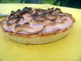 Recette Tarte a la rhubarbe meringué a la fraise!