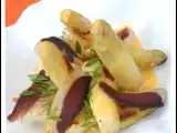 Recette Asperges blanches du blayais sauce « charentaise »