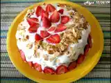 Recette Fraisier à la crème diplomate
