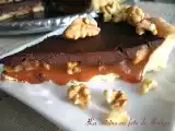 Recette Tarte au chocolat, au caramel et aux noix de grenoble, hit # 1