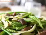 Recette Sauté d'asperges des bois et de mousserons