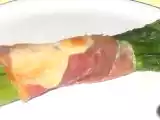 Recette Asperges gratinées et jambon de parme