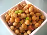 Recette Salade pois chiches au chorizo