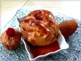 Recette Pommes au four a la gelee de framboise