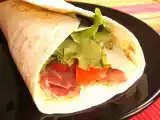 Recette Wraps au pesto, à la coppa grillée et au parmesan