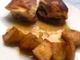 Recette Les pantoufles du cardinal ou croustillants au canard et au foie gras, sauce madère