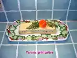 Recette Terrine printanière