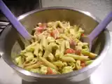 Recette Salade de pâtes au pesto