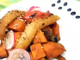 Recette Salade chaude au vinaigre balsamique