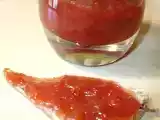 Recette Confiture rhubarbe-fraises au micro-ondes