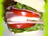 Recette Sandwich crudités-jambon...