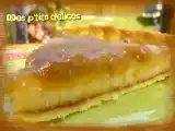Recette Tarte à la compotée de rhubarbe, crème d'amandes et spéculoos