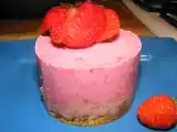 Recette Parfait glacé aux fraises léger
