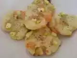 Recette ~sablés salés saumon, courgette, cancoilotte pour mamina~