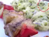 Recette Brochettes de poulet mariné