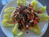 Recette Salade de lentilles, feta et chorizo